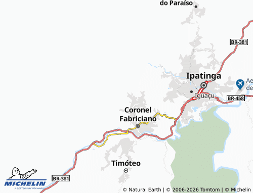 Mappa MICHELIN Chácara Ouro Verde - ViaMichelin