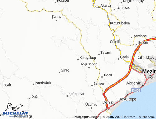 Mappa MICHELIN Karayakup - ViaMichelin