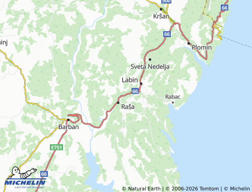 MICHELIN-Landkarte Krapan - ViaMichelin