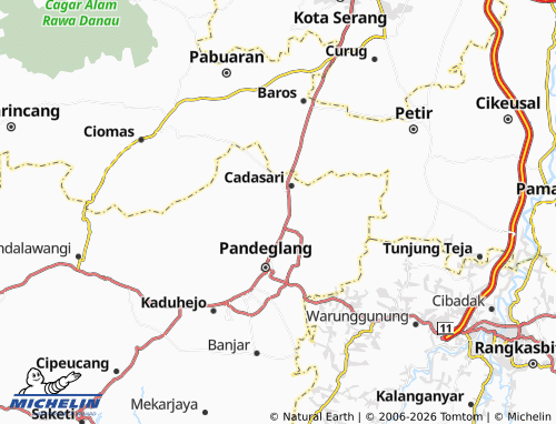 Kaart MICHELIN Cigadung - ViaMichelin