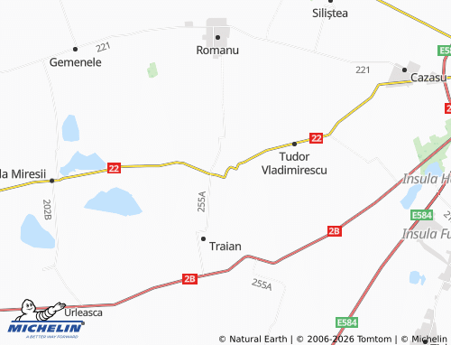 Mappa MICHELIN Scorțaru Vechi - ViaMichelin