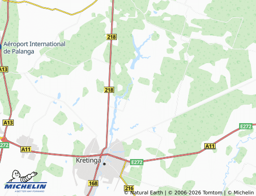 MICHELIN Kurmaičiai map - ViaMichelin