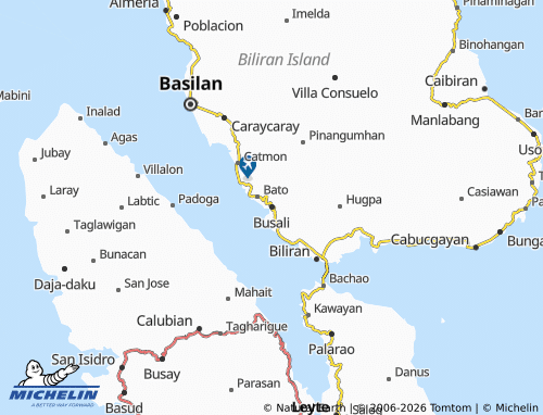 MICHELIN Busali map - ViaMichelin