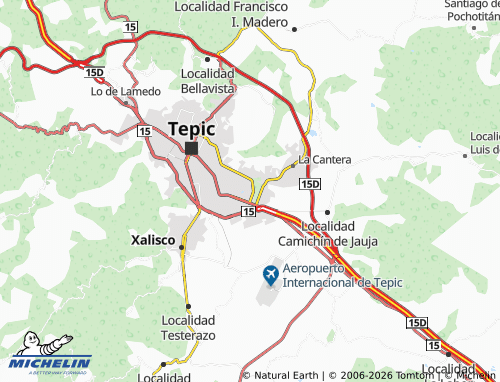Mapa MICHELIN Jacarandas Residencial - ViaMichelin