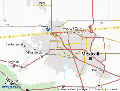Mapa MICHELIN Anáhuac - ViaMichelin