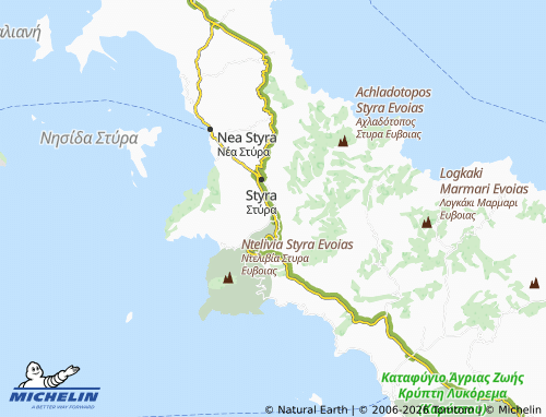 MICHELIN Kapsala map - ViaMichelin