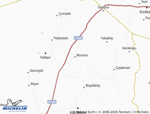 Mappa MICHELIN Bozova - ViaMichelin