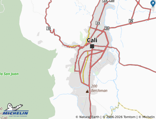 Mappa MICHELIN Nueva Granada - ViaMichelin