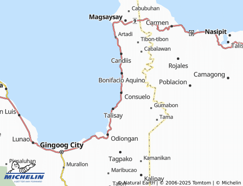 MICHELIN-Landkarte Consuelo - ViaMichelin