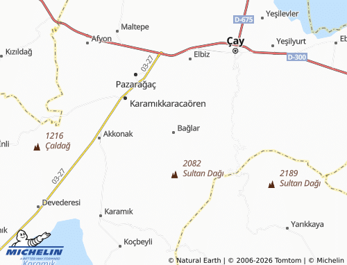 Mappa MICHELIN Bağlar - ViaMichelin