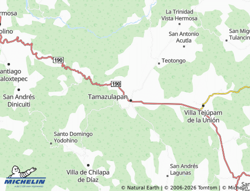 Kaart MICHELIN Llano de Guadalupe - ViaMichelin