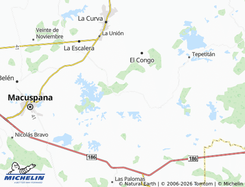 Mapa MICHELIN El Triunfo Segunda Sección - ViaMichelin