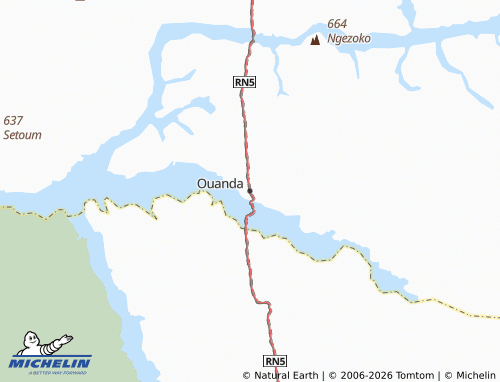 Mappa MICHELIN Ouanda - ViaMichelin