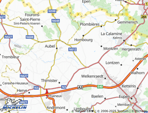 Mapa MICHELIN La Clouse - ViaMichelin