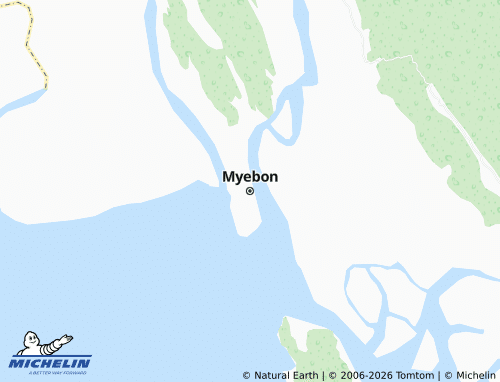 Kaart MICHELIN Myebon - ViaMichelin