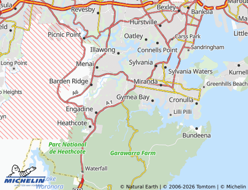 Mapa MICHELIN Loftus - ViaMichelin