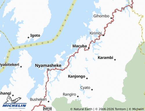 MICHELIN-Landkarte Kigugu - ViaMichelin