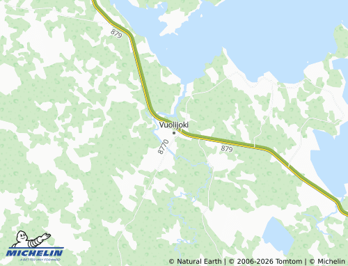 MICHELIN Vuolijoki map - ViaMichelin