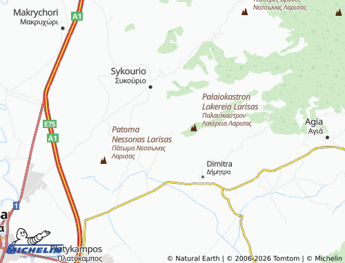 MICHELIN Marmarini map - ViaMichelin