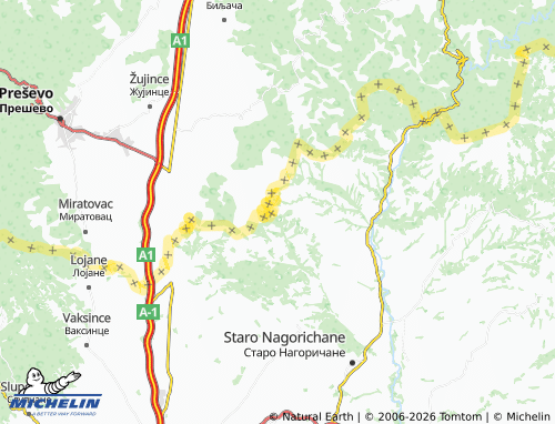 Mapa MICHELIN Sjedina Maala - ViaMichelin