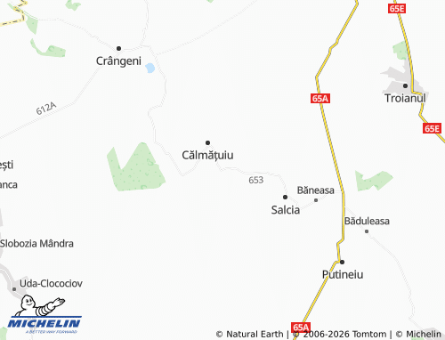 MICHELIN Caravaneți map - ViaMichelin
