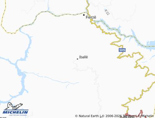 Carte MICHELIN Iballë - ViaMichelin