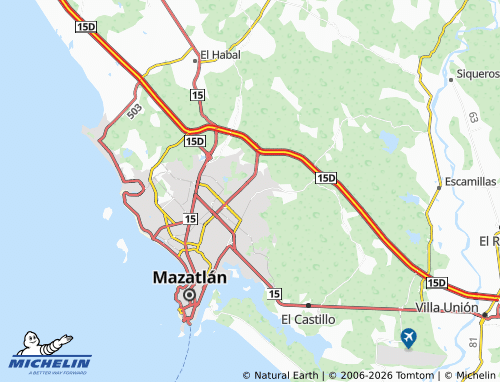 MICHELIN-Landkarte Nuevo Cajeme - ViaMichelin