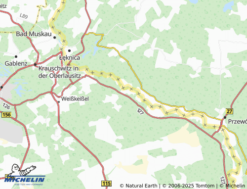 MICHELIN Skerbersdorf map - ViaMichelin