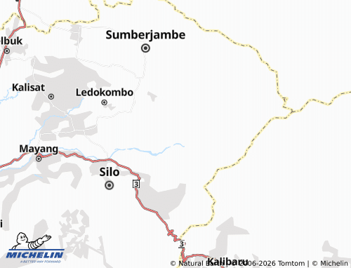 MICHELIN Sumber Salak map - ViaMichelin