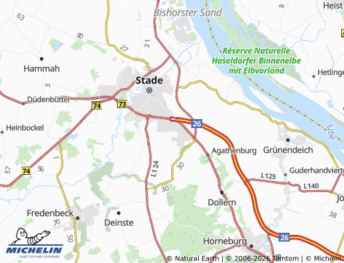 MICHELIN Ottenbeck map - ViaMichelin