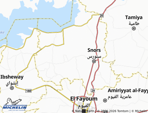 Mapa MICHELIN Kafr Fazarah - ViaMichelin