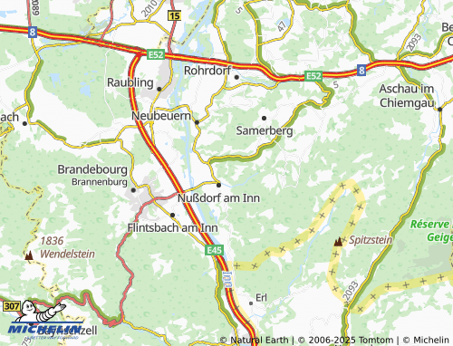 MICHELIN Ramsauerhof map - ViaMichelin