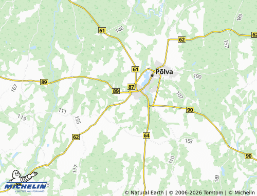 Mapa MICHELIN Puuri - ViaMichelin