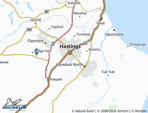 Mapa MICHELIN Parkvale - ViaMichelin