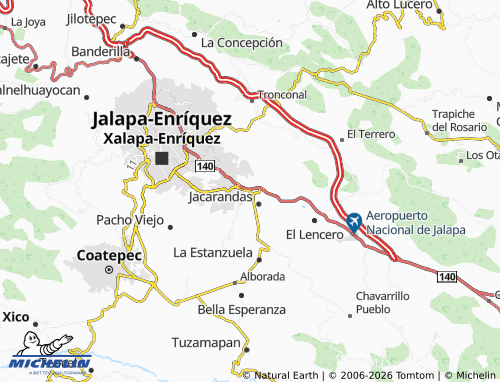 Mappa MICHELIN Las Trancas - ViaMichelin
