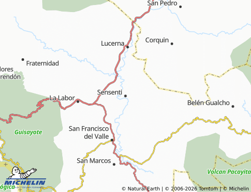 Carte MICHELIN Sensenti - ViaMichelin