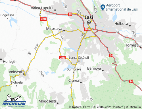 MICHELIN Horpaz map - ViaMichelin