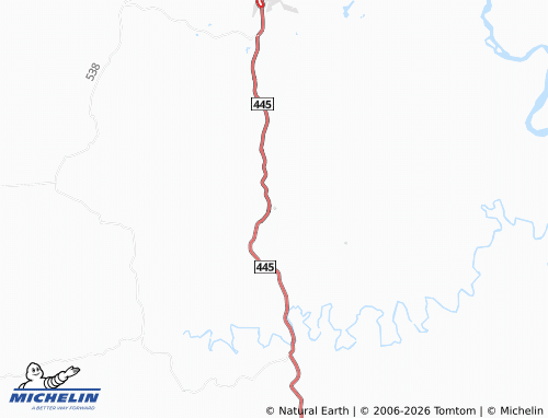 MICHELIN Irerê map - ViaMichelin