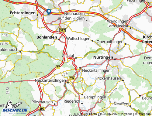 Mapa MICHELIN Aichtal - ViaMichelin