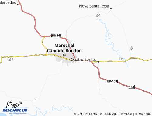 Mappa MICHELIN São Francisco - ViaMichelin