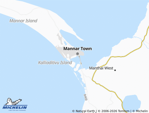 Mapa MICHELIN Panankaddikoddu East - ViaMichelin