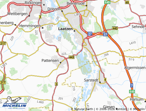 MICHELIN Koldingen map - ViaMichelin