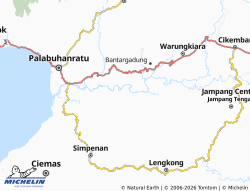 MICHELIN Mekarasih map - ViaMichelin
