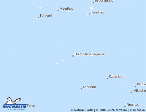 Mappa MICHELIN Dhigufaruvinagan'du - ViaMichelin