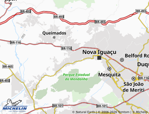 Mapa MICHELIN Jardim Palmares - ViaMichelin