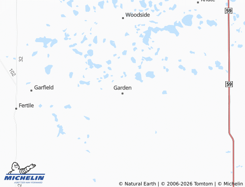 Mapa MICHELIN Garden - ViaMichelin