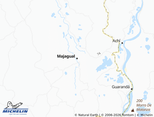 Carte MICHELIN Majagual - ViaMichelin