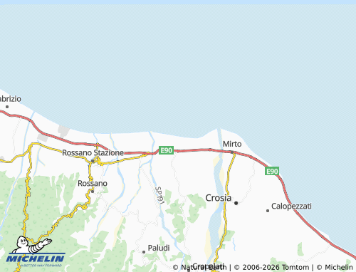 Carte MICHELIN Solfara Mare - ViaMichelin