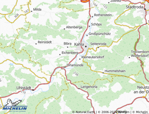 Mapa MICHELIN Großeutersdorf - ViaMichelin