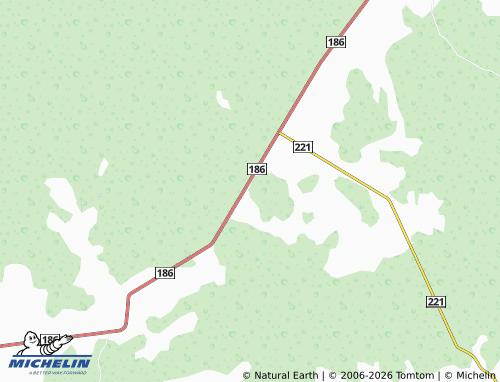 MICHELIN Ojo de Agua map - ViaMichelin